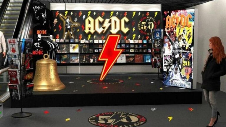 Un pop-up store dédié à AC/DC débarque à la Fnac !